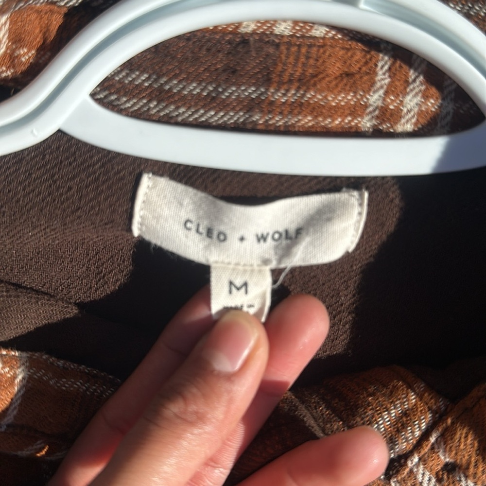 Cropped flannel - Picture 2 of 6